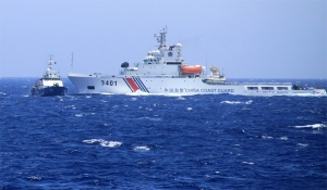 Tàu hải cảnh Trung Quốc cố tình đâm chìm tàu cá Việt Nam