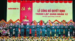 Việt Nam bỏ hai quân đoàn cũ để thành lập một quân đoàn mới