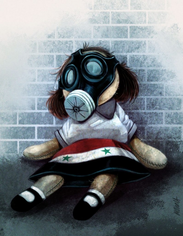 Cuộc chiến Trung Đông : cấm sử dụng vũ khí hóa học