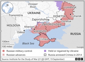 Kiev giải thoát nhiều vùng đất mới, chống sát nhập lãnh thổ