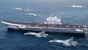 Biên đội tàu sân bay Nga-Trung : Kém xa Đệ nhất Mỹ