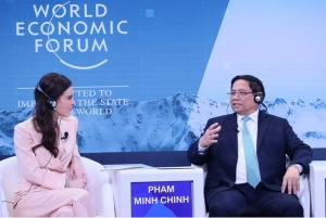 Thủ tướng Phạm Minh Chính nổ banh trời tại Davos 2024