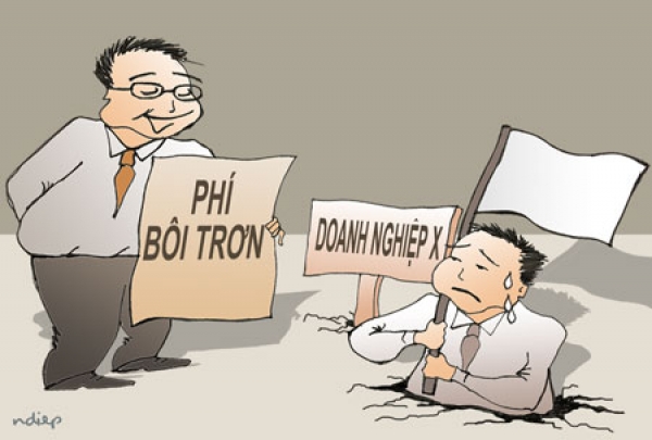 Phí &quot;bôi trơn&quot; đang làm suy giảm niềm tin của doanh nghiệp