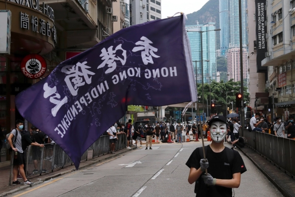 Điểm báo Pháp - Chiến đấu cho tự do của Hồng Kông