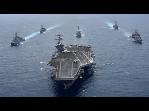 Anh, Mỹ phô trương sức mạnh hải quân ở Biển Đông