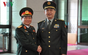 Bộ quốc phòng Việt - Trung ký thỏa thuận hợp tác đào tạo