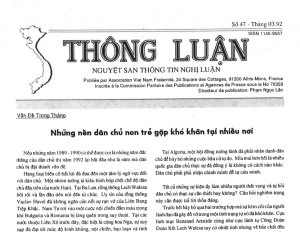 Thông Luận số 47-1992