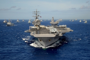 Hải và không quân Mỹ liên tiếp răn đe Trung Quốc ở Biển Đông