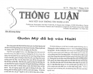 Thông Luận số 75-1994