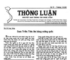 Thông Luận số 09-1988