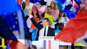 Bầu cử Pháp : Các lãnh đạo Châu Âu mong chờ Macron thắng cử