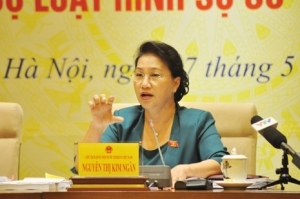 Quốc hội Việt Nam : luật tố giác, luật phong tục và luật môi trường