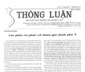 Thông Luận số 72-1994