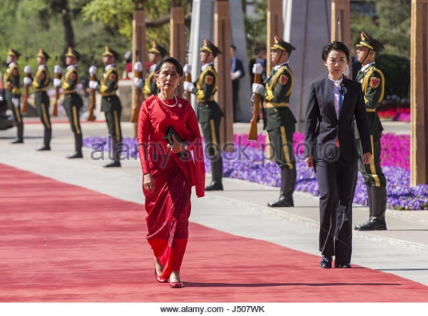 Bà Aung San Suu Kyi cố gắng thay đổi cái nhìn của quốc tế về Myanmar