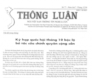 Thông Luận số 77-1994