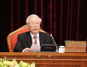 Bế mạc Hội nghị Trung ương 4 : diễn văn của Nguyễn Phú Trọng không thay đổi