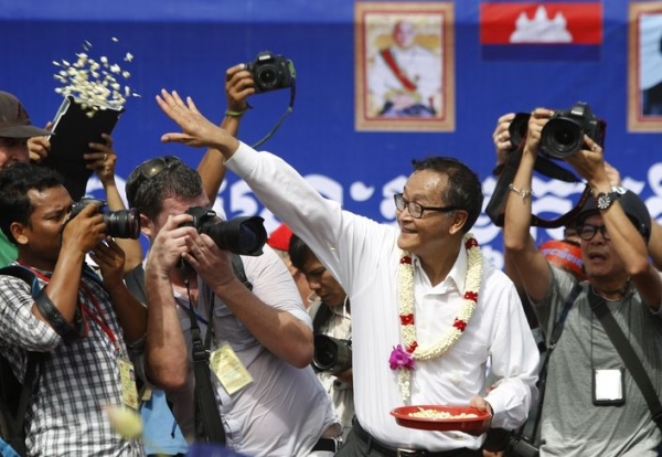 Campuchia : Sam Rainsy từ chức Chủ tịch đảng CNRP