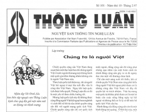 Thông Luận số 101-1997