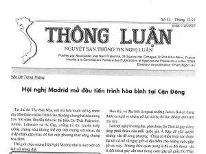 Thông Luận số 44-1991