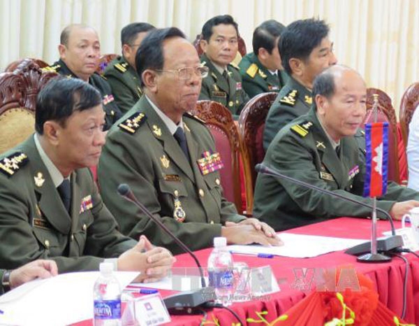 Việt Nam Lào Campuchia tăng cường hợp tác quốc phòng