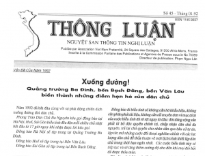 Thông Luận số 45-1992