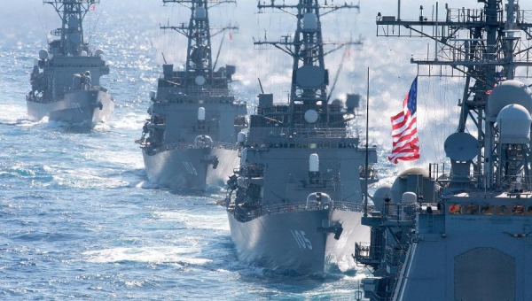 Biển Đông : Hải quân Hoa Kỳ, Trung Quốc, Philippines và Đài Loan rục rịch mạnh