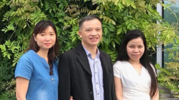 Luật sư Nguyễn Văn Đài và bà Lê Thu Hà đã đến Đức