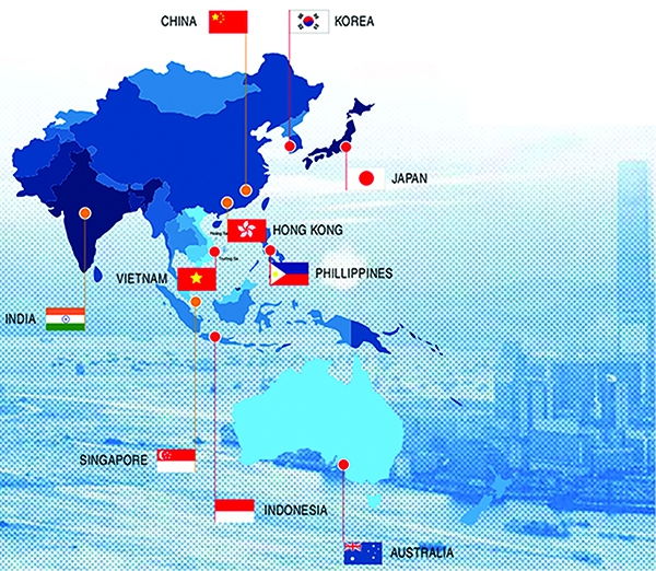 ASEAN : Úc tăng cường hiện diện, bản đồ mới của Trung Quốc