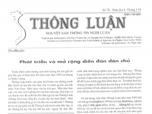 Thông Luận số 78-1995