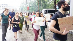 Tuổi trẻ Việt Nam tuần hành vì môi trường