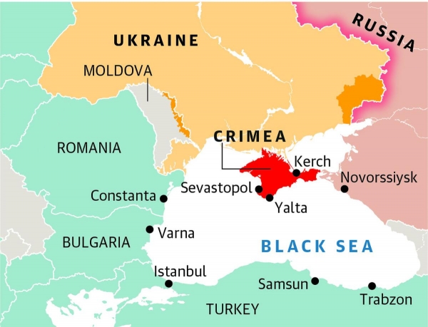 Kế hoạch của Putin là chiếm Crimea và khống chế Moldova