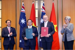 Việt-Úc nâng cấp quan hệ lên đối tác chiến lược toàn diện